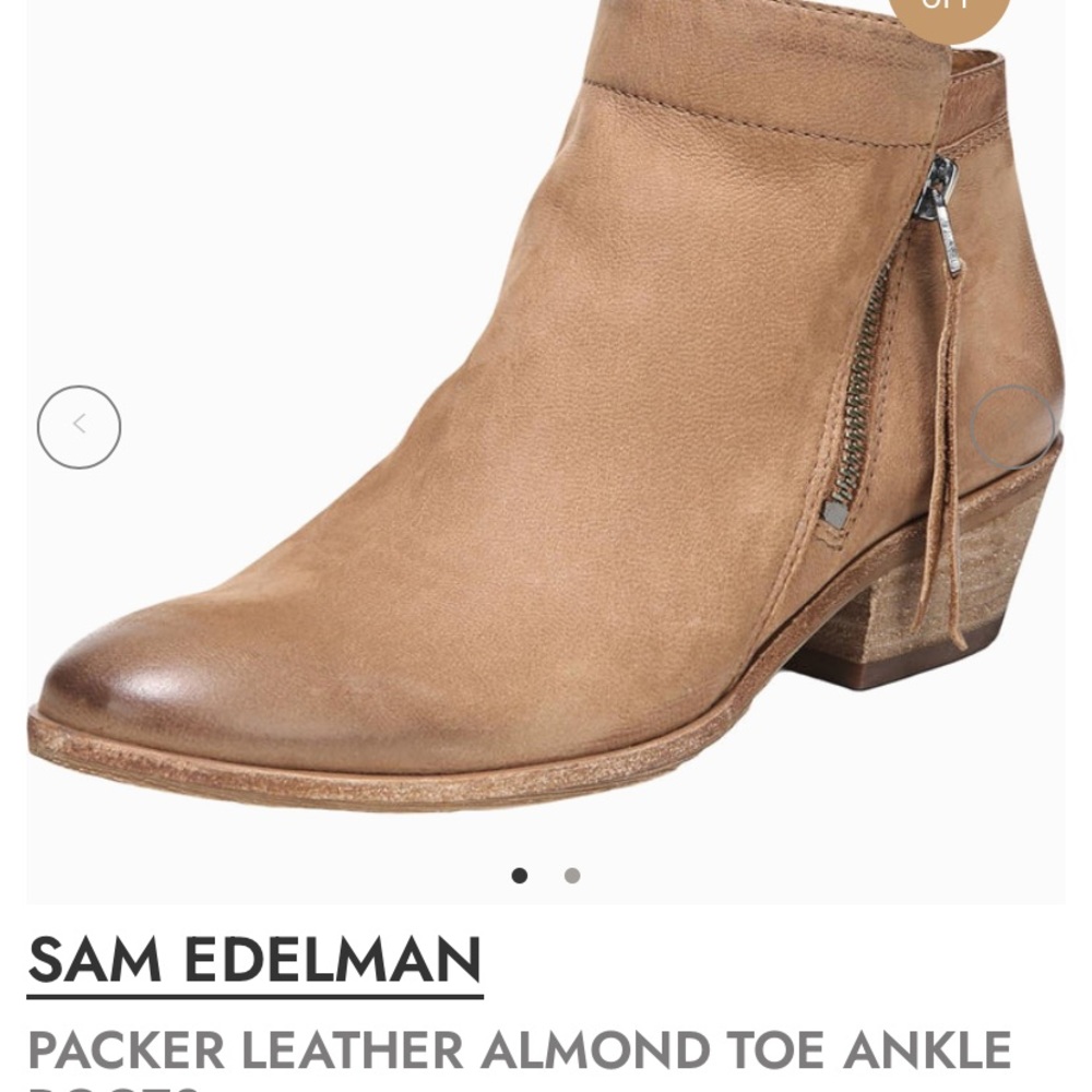 Almond Sam Edelman Booties